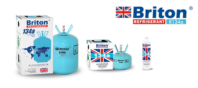 Briton Refrigerant R134a Gas